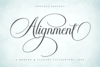 The Art of Text Alignment & Font Selection