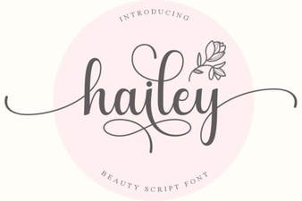 The Hailey Font: Elegant Typography for Modern Designs