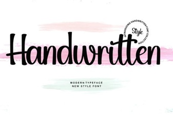 Crafting Personality with Handwritten Fonts